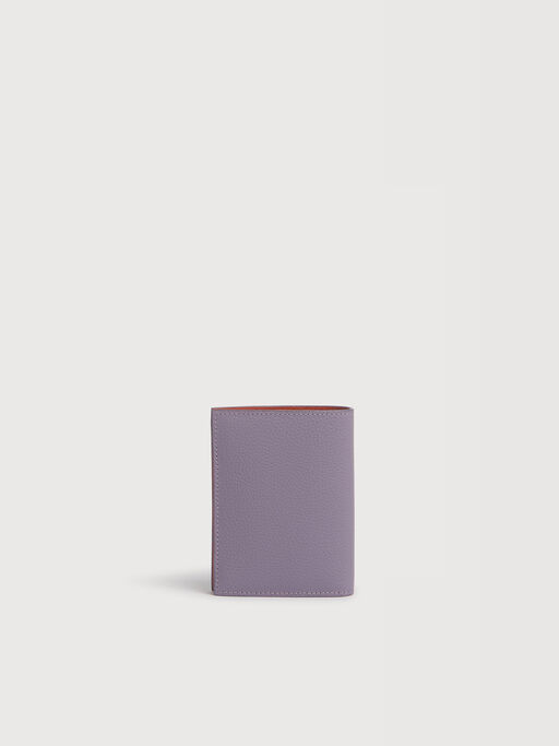 パープル レザー Marni Mending 二つ折りウォレット - 財布