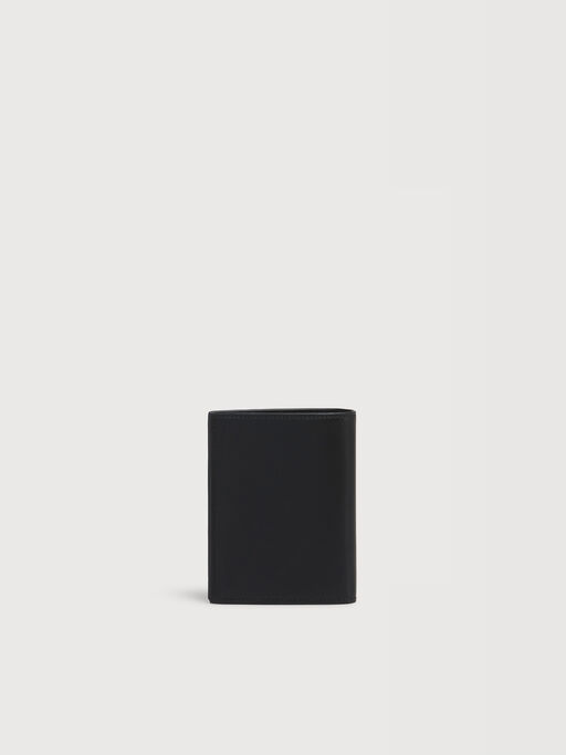 Black leather Envelope bifold wallet - Wallets