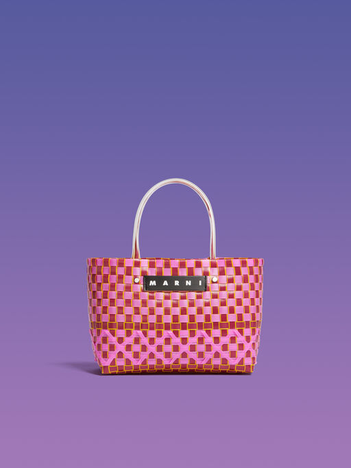 フューシャウーブン MARNI MARKET OVAL BAG - ショッピングバッグ