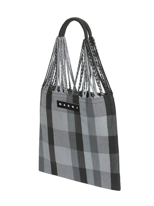 グラファイト MARNI MARKET HAMMOCK BAG - ハンドバッグ