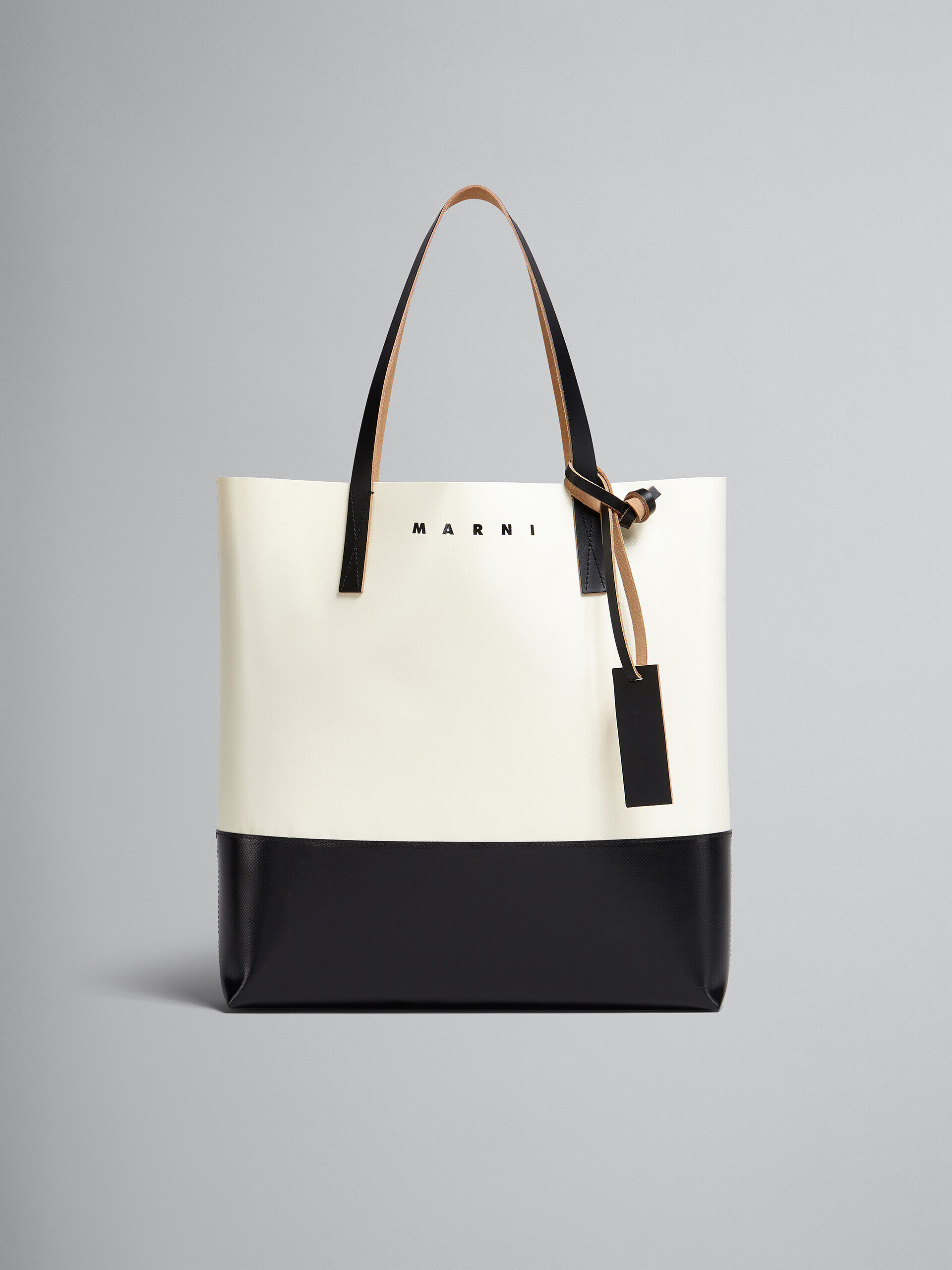 ブラック&ホワイト ショッピングバッグ | Marni