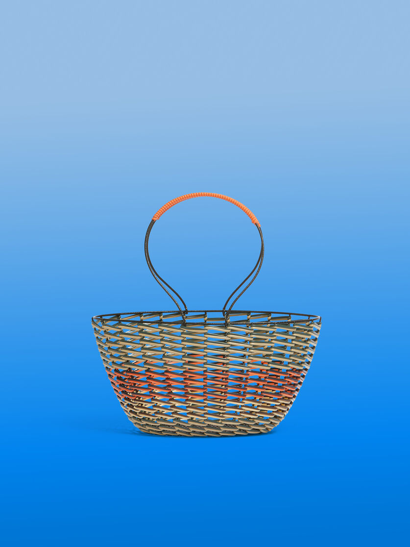 Green And Orange Marni Market Kitchen Basket - Accessories - Image 1