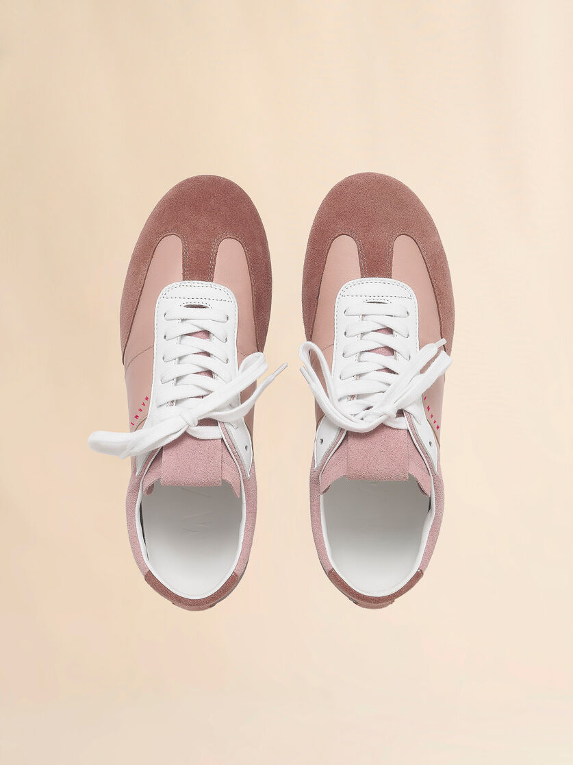 Black leather and suede sneaker - Sneakers - Image 4