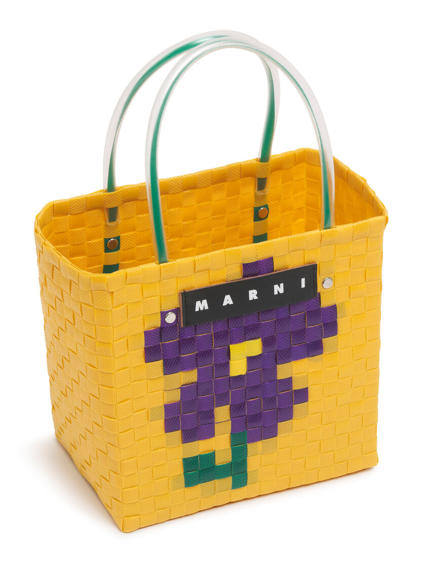 マルチカラー MARNI MARKET MINI BASKET - ハンドバッグ - Image 4