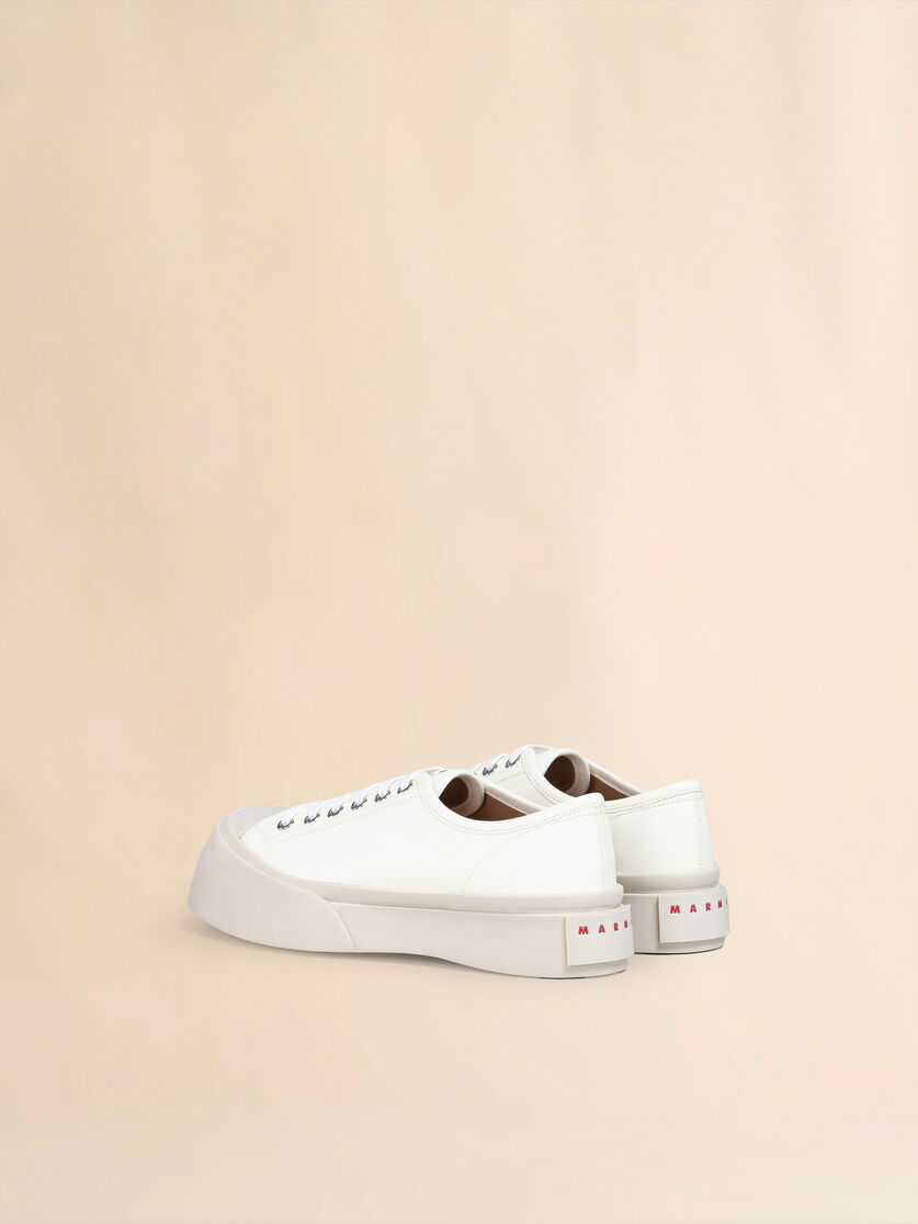 Light blue nappa leather Pablo lace-up sneaker - Sneakers - Image 3