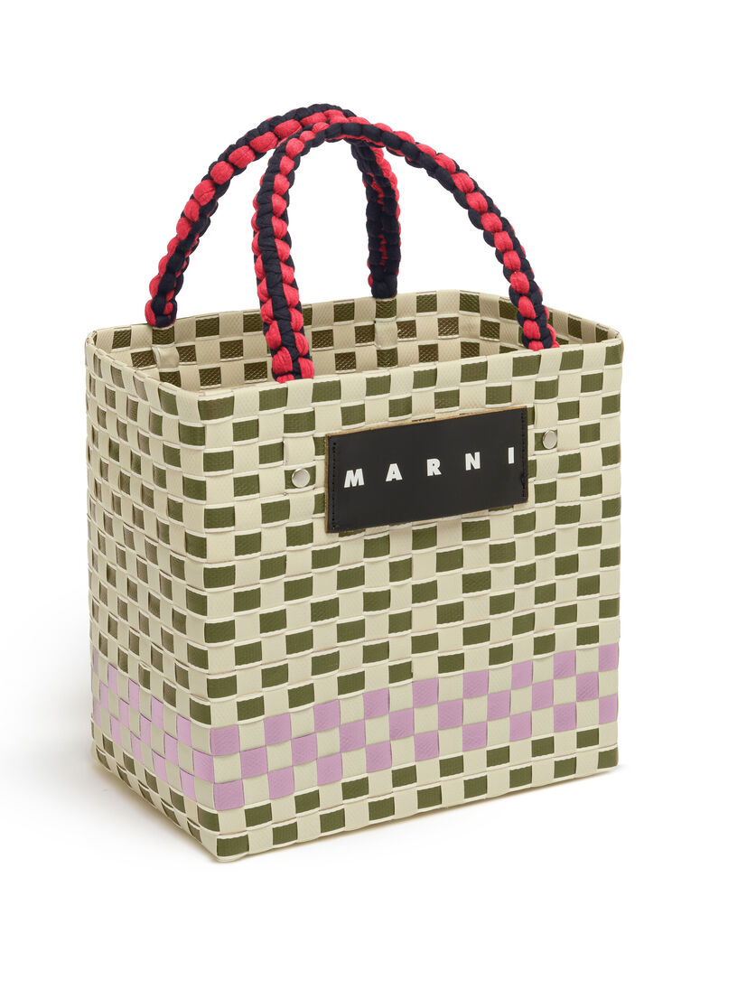 スクエアウォーブン素材製 MARNI MARKET BASKETバッグ - ハンドバッグ - Image 4