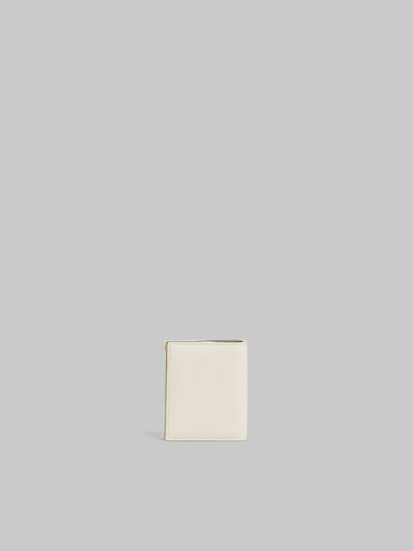 ブラック レザー メンディング 二つ折りジップアラウンドウォレット - 財布 - Image 3
