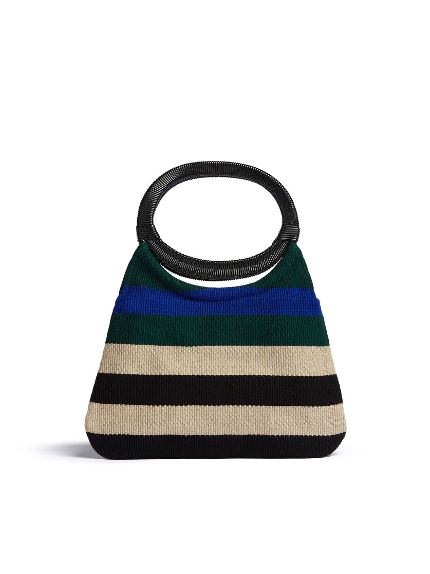 グリーンブラック MARNI MARKET BOAT BAG | Marni