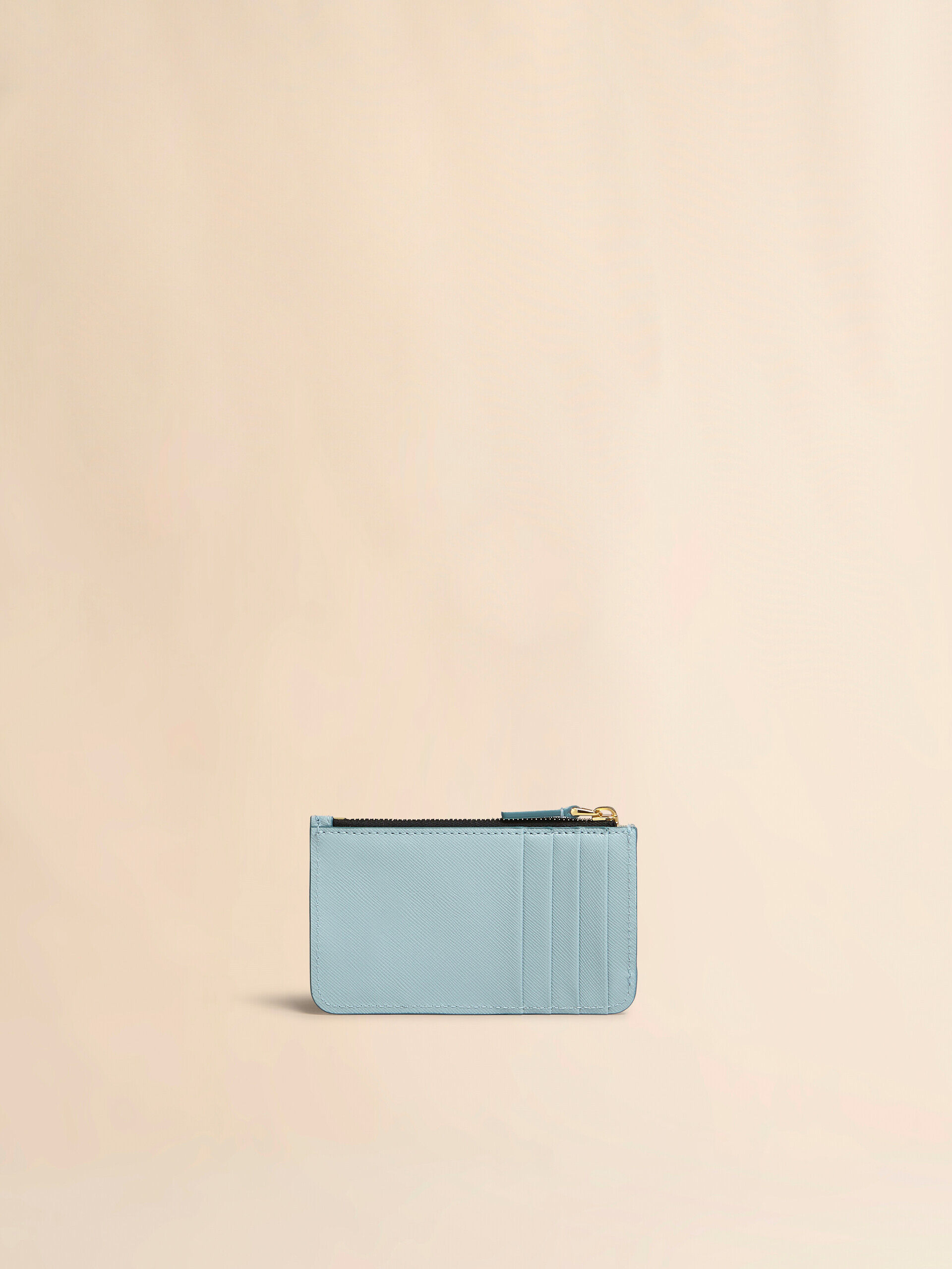 ライトブルー サフィアーノレザー製 カードケース | Marni