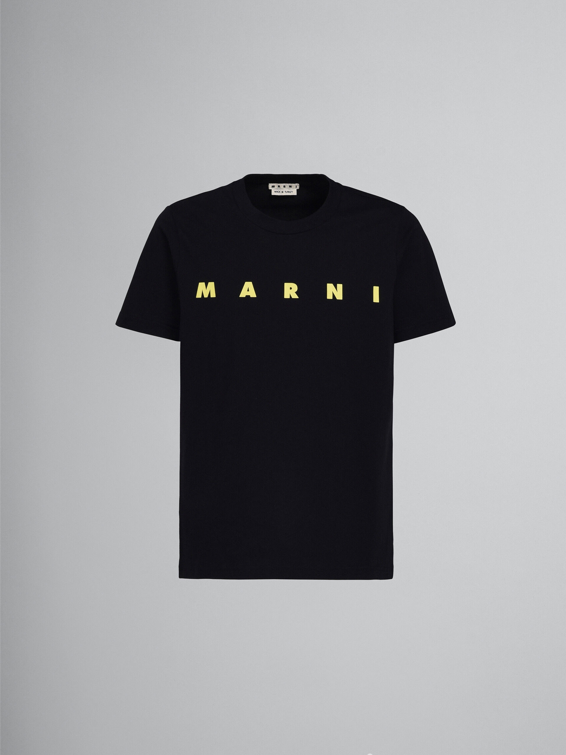 黒ロゴプリントTシャツ | Marni
