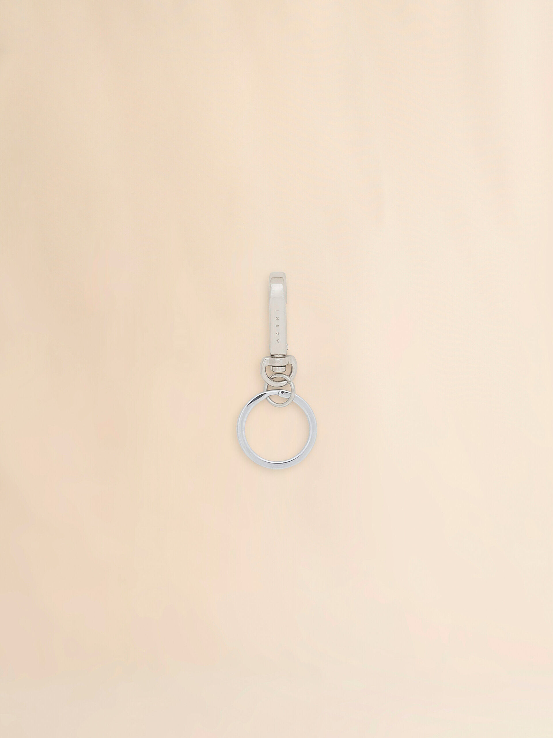 Palladium-plated keyring | Marni
