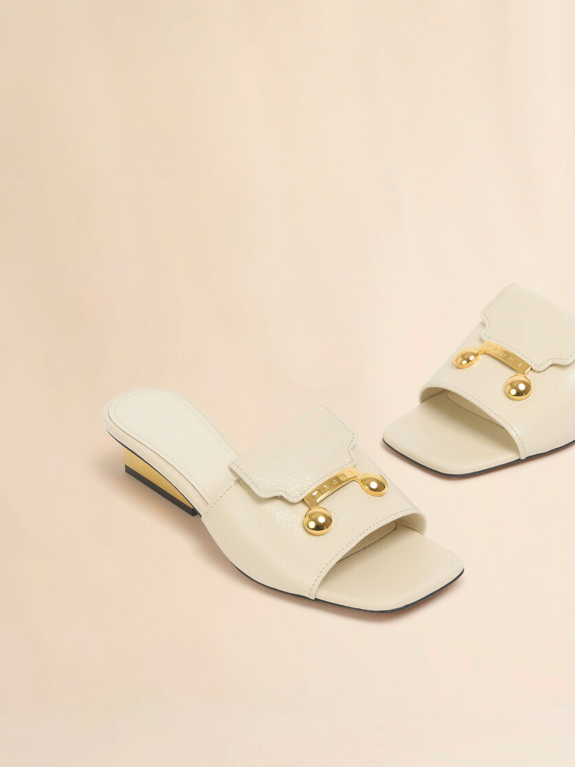 Black leather Trunkaroo sandal - Sandals - Image 5