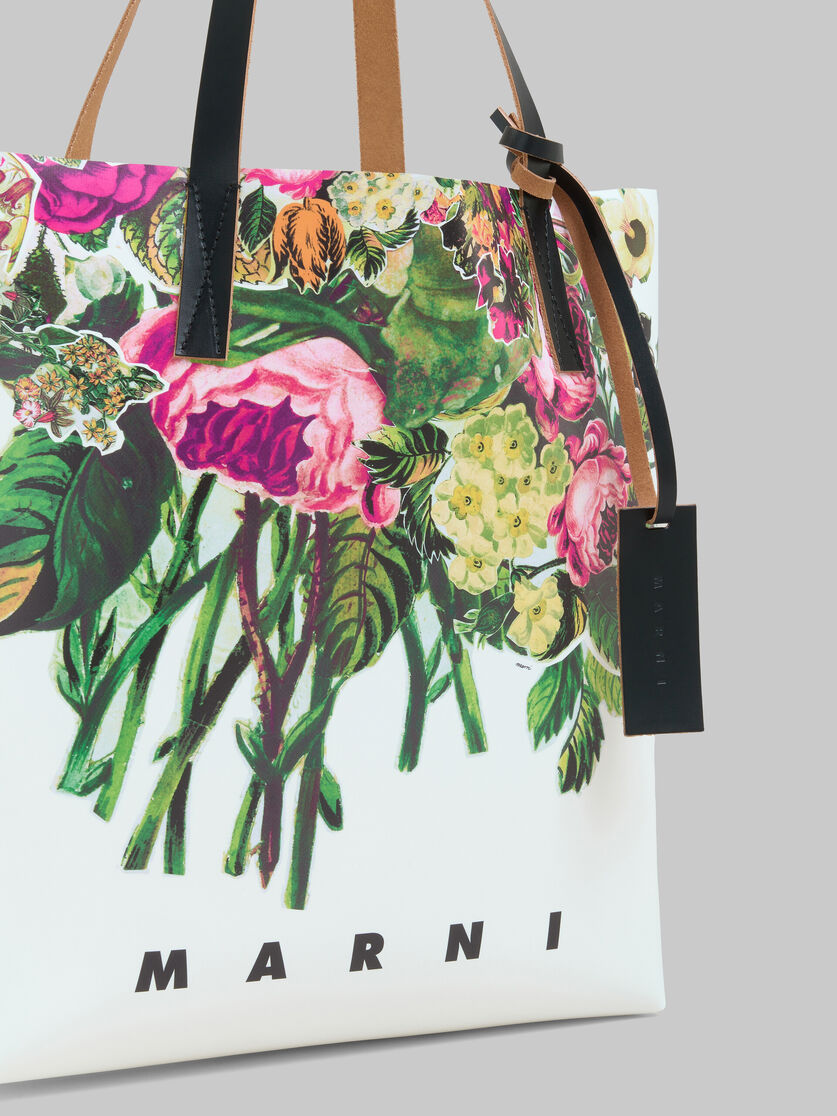 Tribeca Shopping Bag bianca con stampa Mystical Bloom - Borse shopping - Image 4