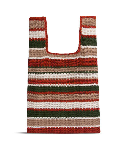 イエロー　MARNI MARKET FISH BAG - ハンドバッグ