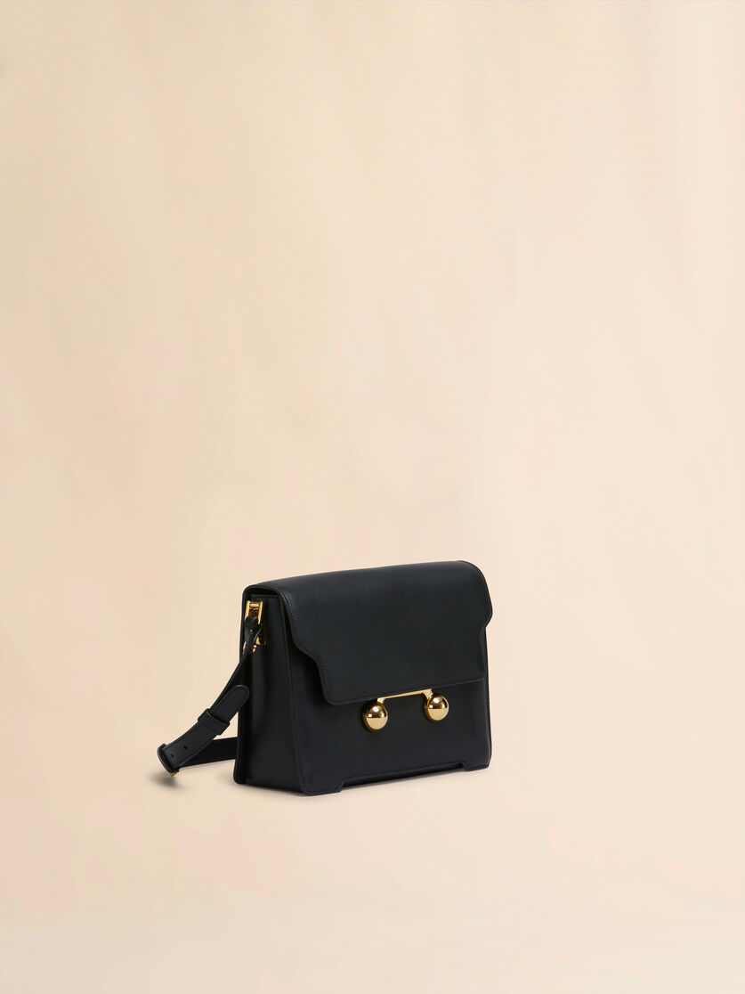 Blue leather Trunkaroo medium shoulder bag - Shoulder Bags - Image 5