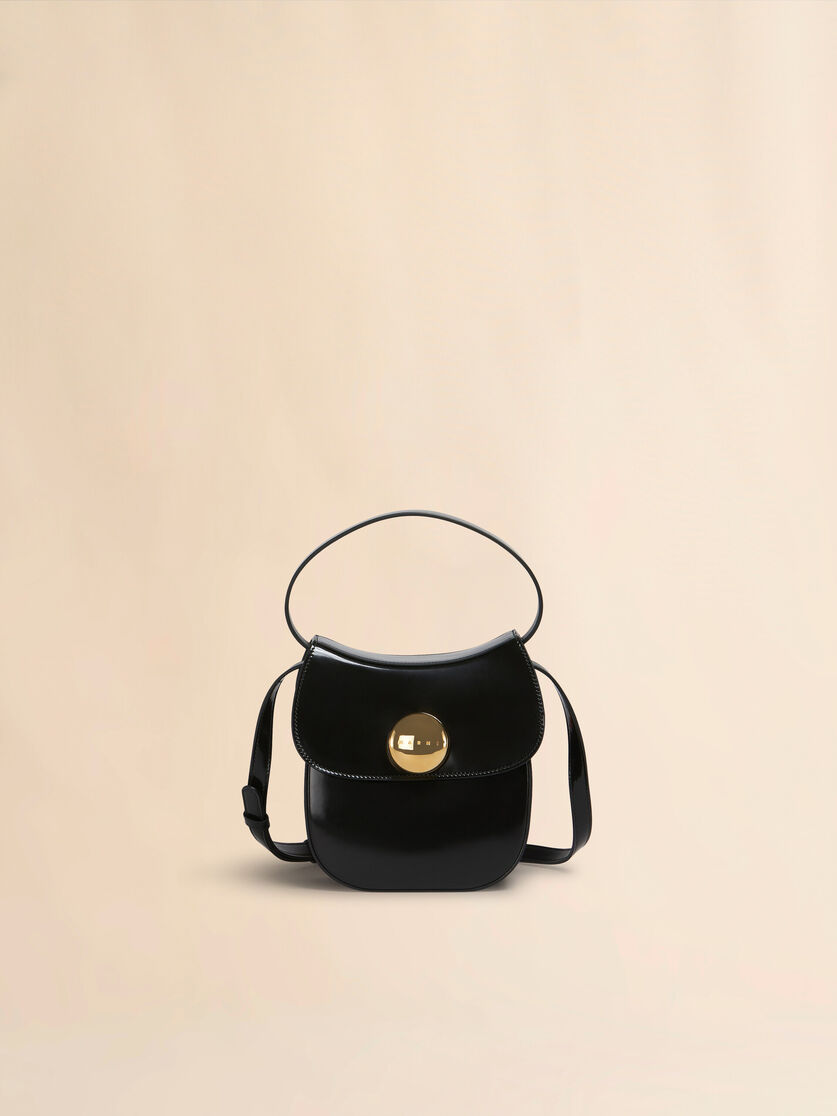 Brown leather Butterfly small handbag - Shoulder Bags - Image 1