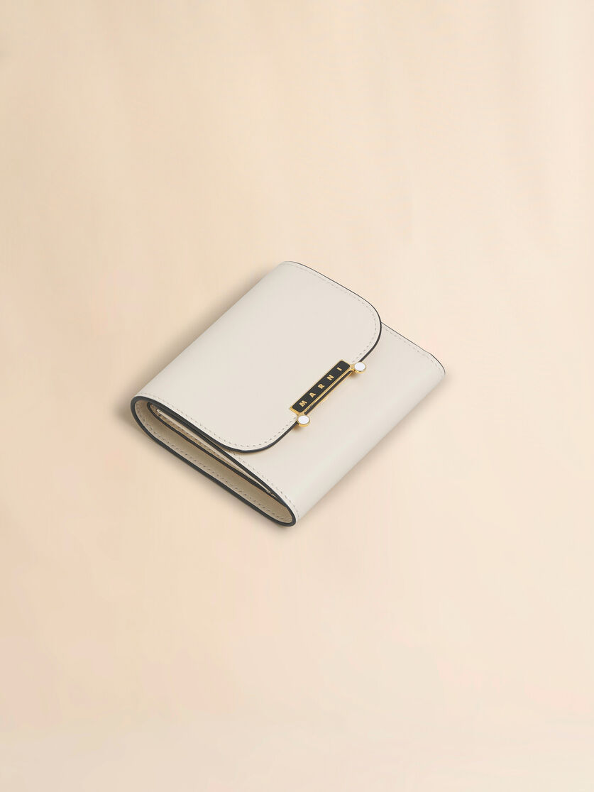 ブラウン レザー製 Envelope 三つ折りウォレット - 財布 - Image 5