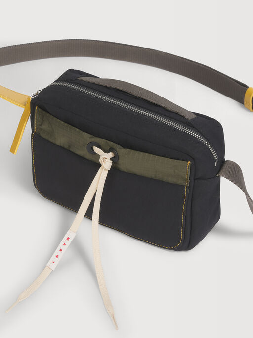 Black technical fabric camera bag - Shoulder Bags