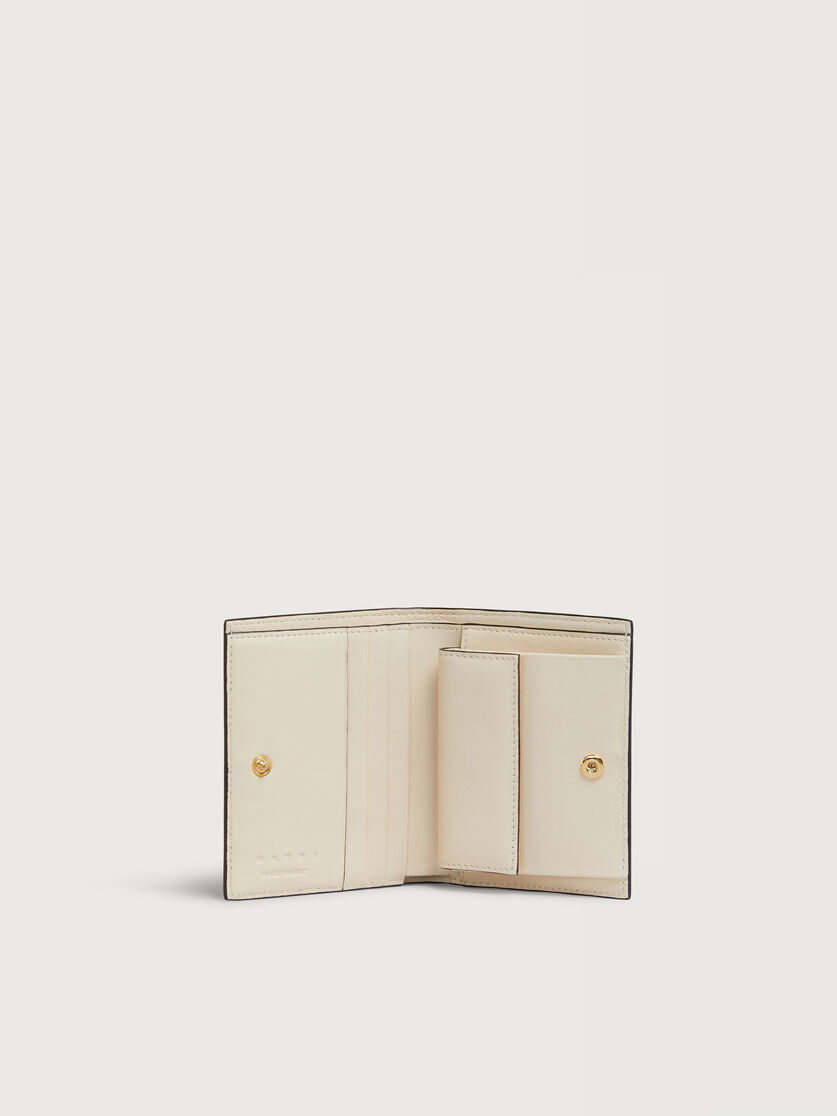 クリーム レザー製 Envelope 二つ折りウォレット, Image 2