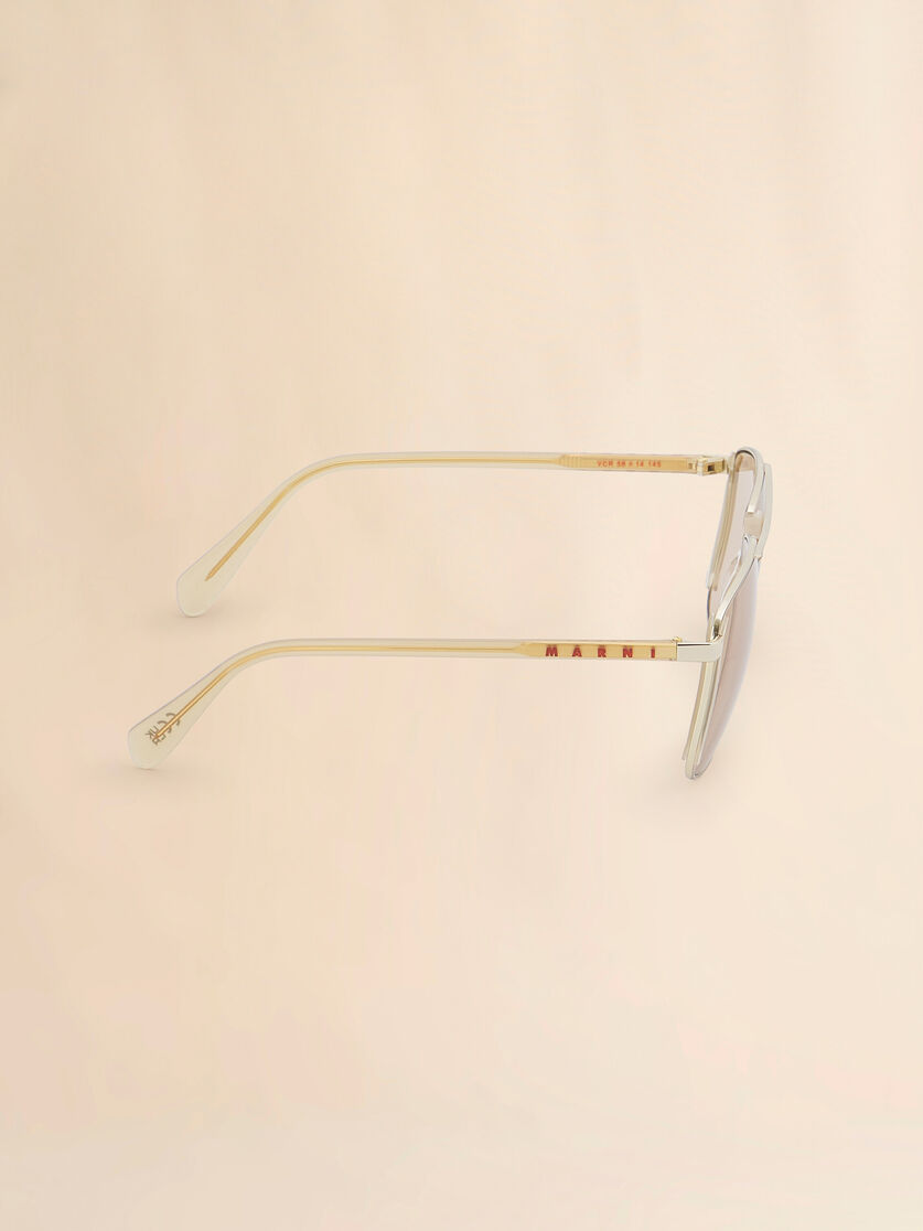 Brown Vorluna sunglasses, Image 4