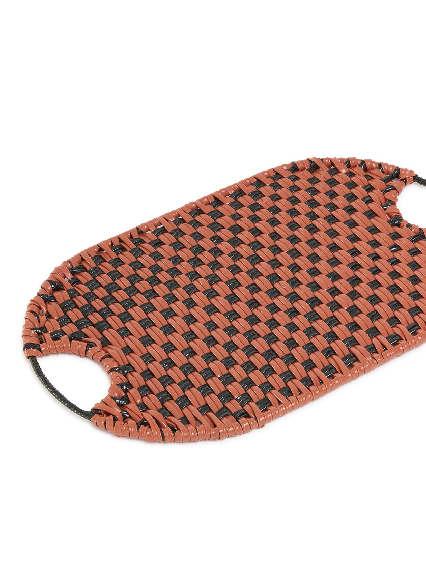 Orange Marni Market Woven Tray - Accessories - Image 3
