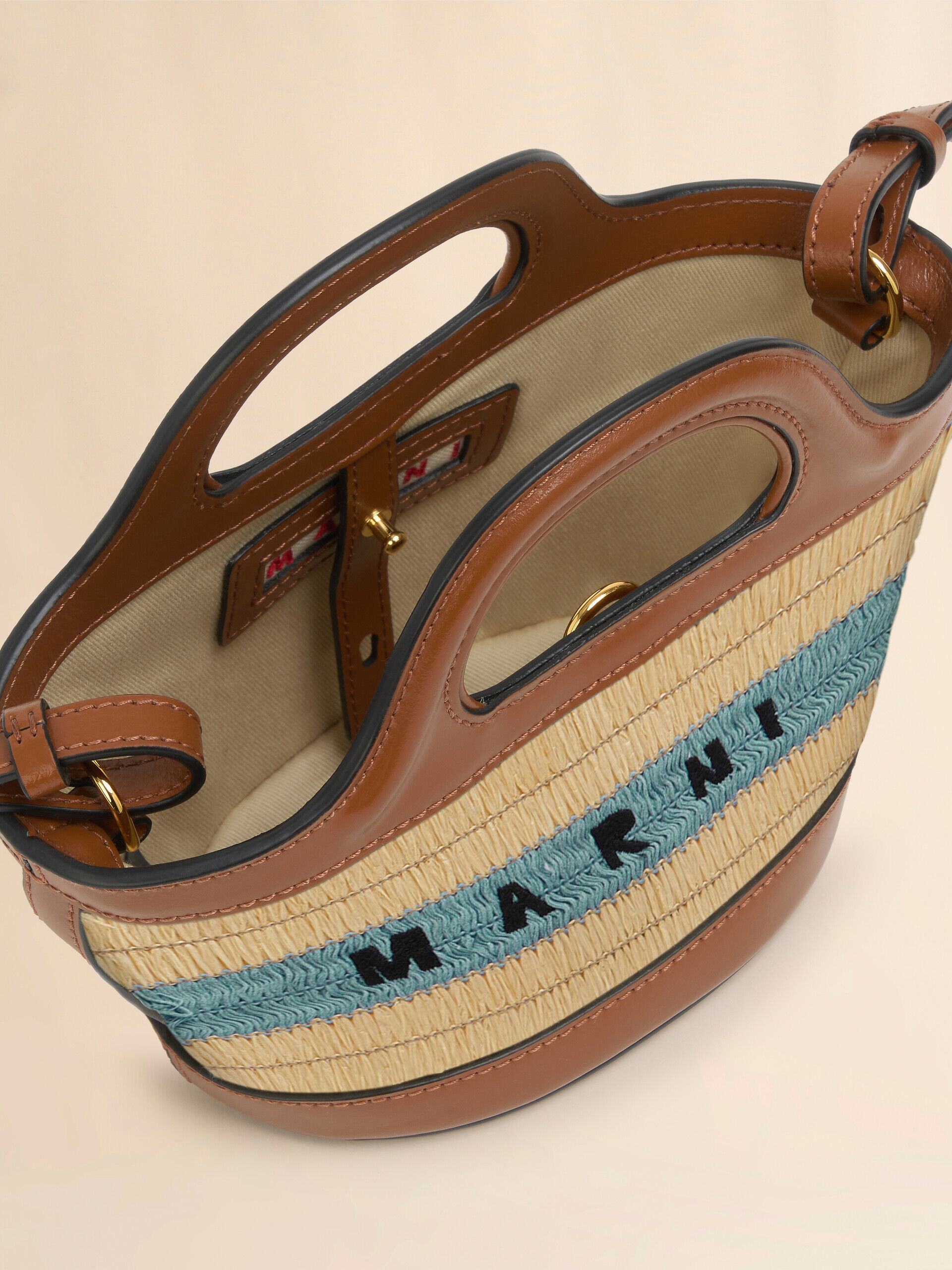 MARNI◆ラフィア かぎ針編み Tropicaliaマイクロバッグ マルニ MARNI MARNI かごバッグ TROPICALIA MICRO BMMP0096U5