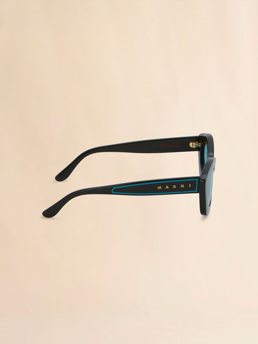 Blaugrüne Sonnenbrille Kea Island - Optisch - Image 4