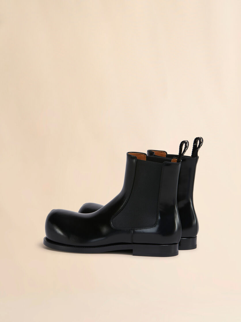 Black leather New Wave Chelsea boot - Boots - Image 3