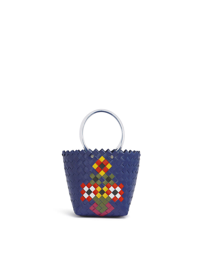 イリスブルー MARNI MARKET TAHA FLOWERS BAG - ショッピングバッグ - Image 3