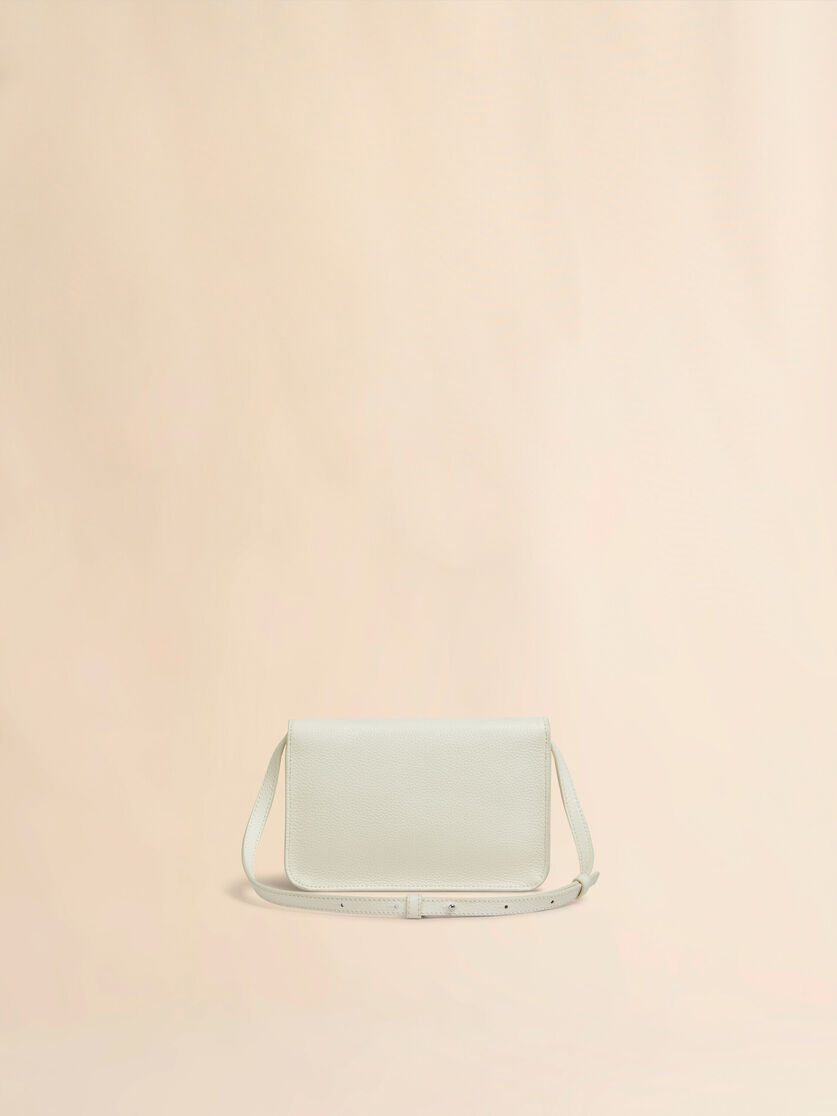 Blue leather shoulder bag with Marni Mending - Pochettes - Image 2