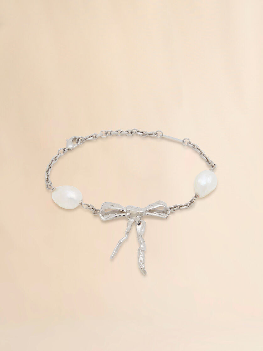Silver Bow bracelet - Bracelets - Image 3