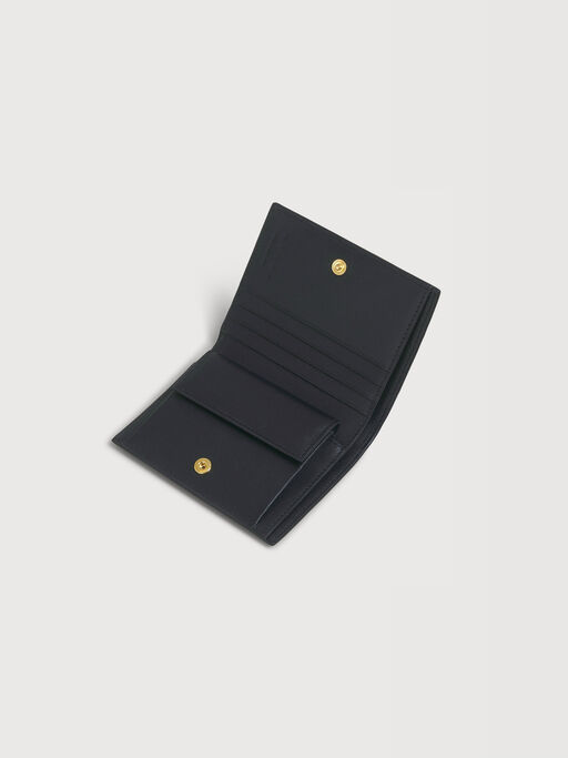Black leather Envelope bifold wallet - Wallets