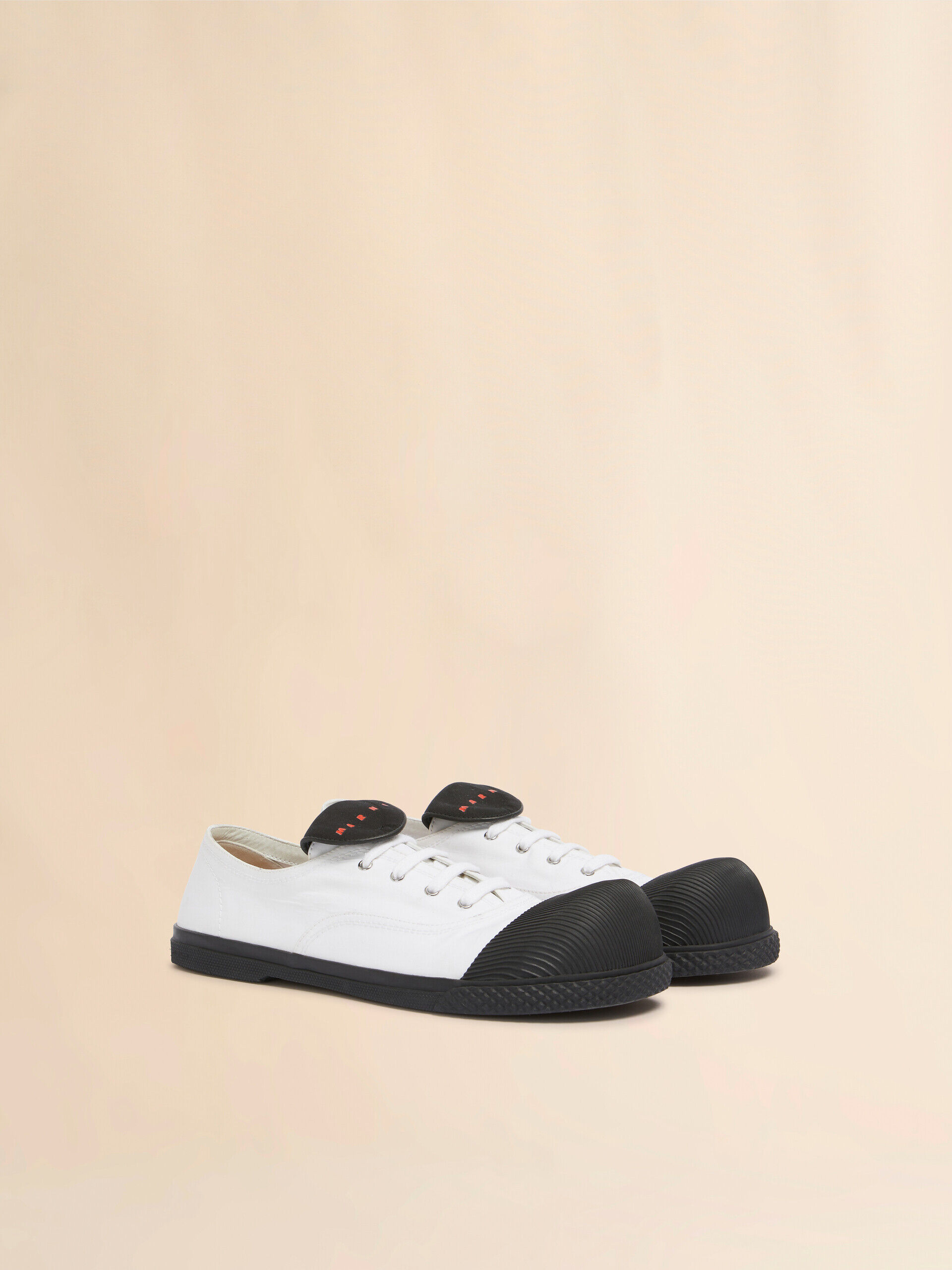 White canvas New Wave sneaker | Marni