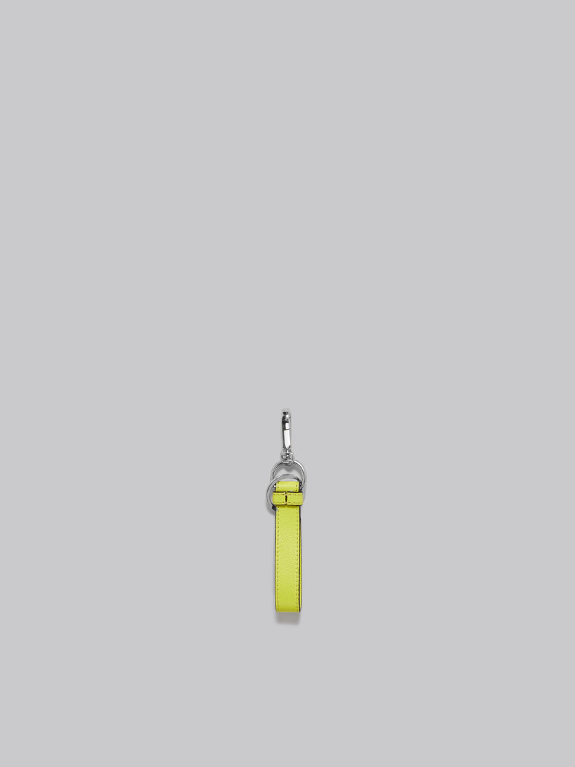 ピンク　レザー メンディング キーホルダー - キーホルダー - Image 3