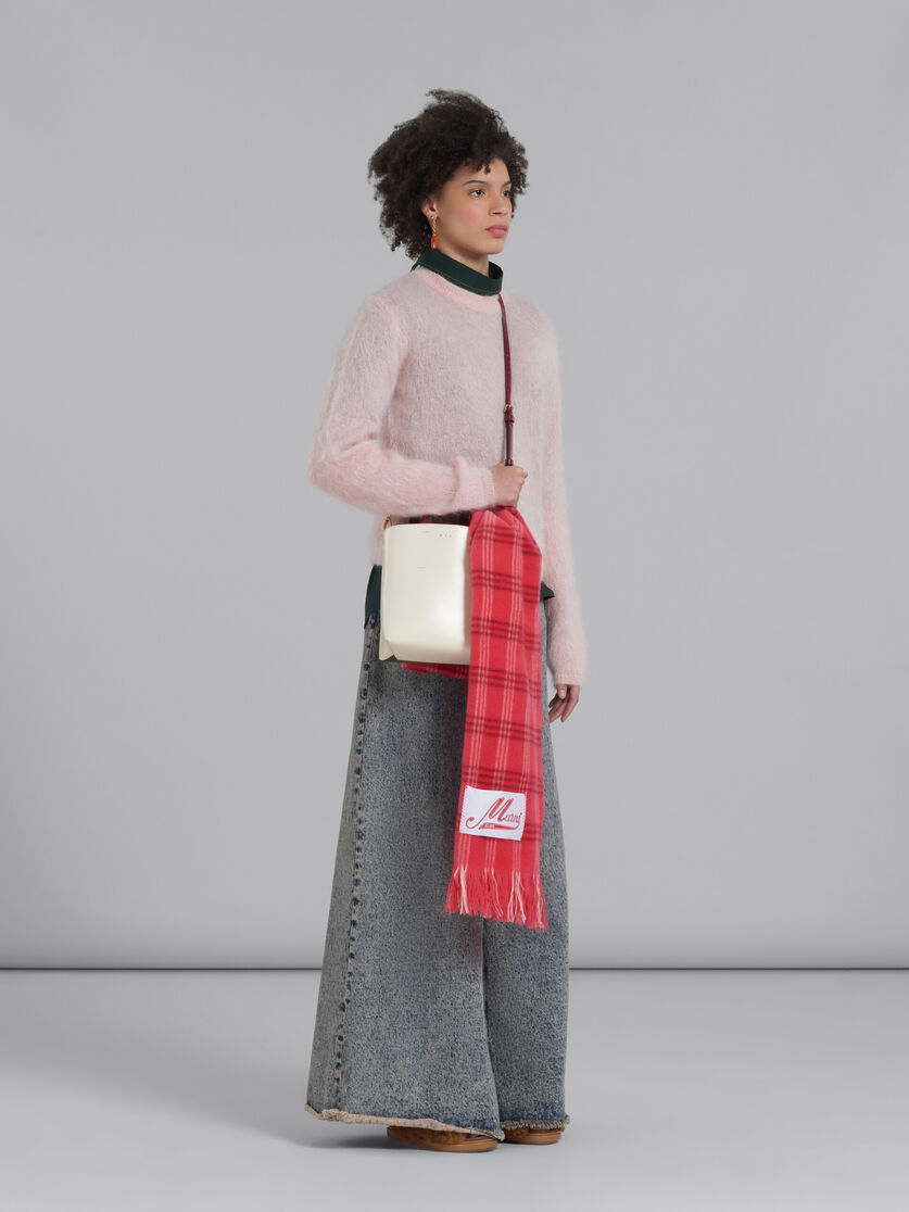 Maglione in lana e mohair rosa - Pullover - Image 5