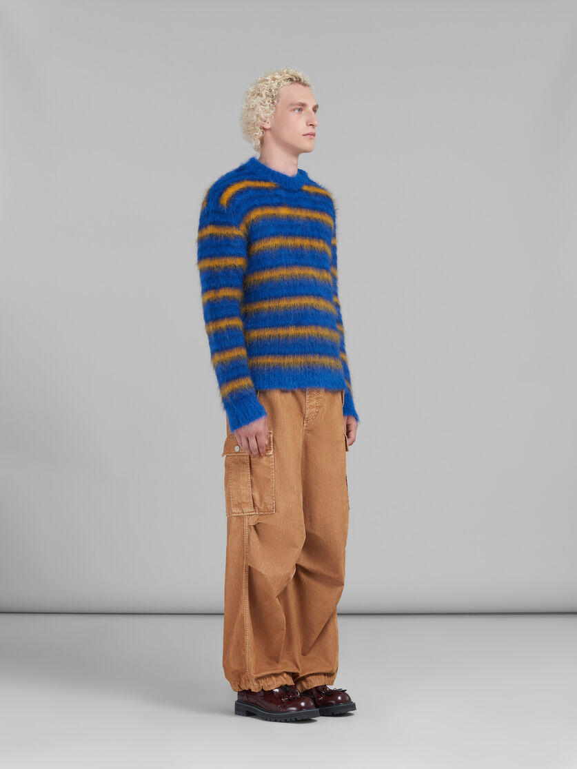 Blue striped mohair jumper - Pullovers - Image 5