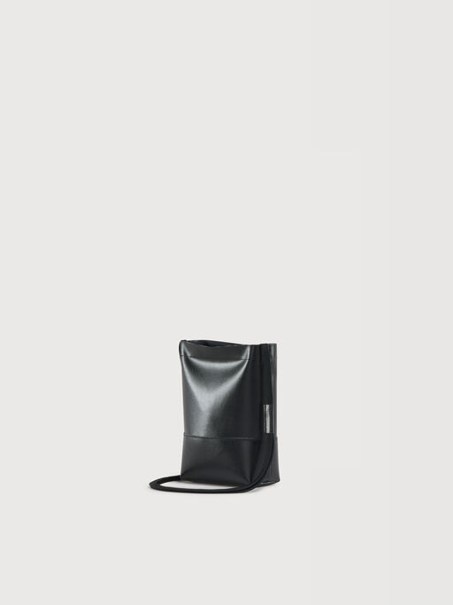 Black Tribeca crossbody bag with shoelace strap - Shoulder Bags