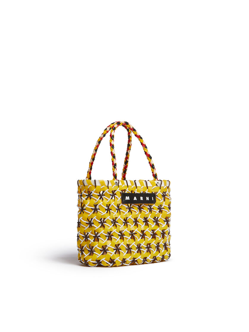 Yellow MARNI MARKET CAKE BASKET bag | Marni