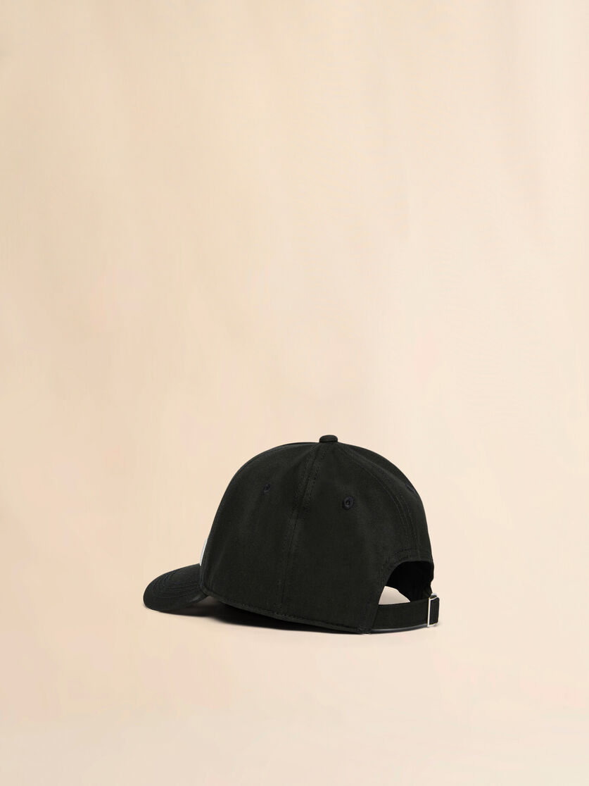 Green gabardine baseball cap - Caps - Image 2