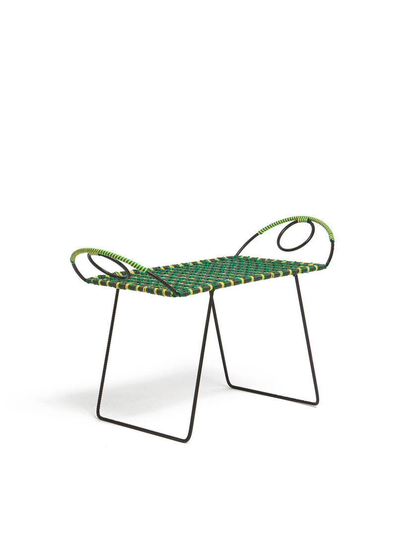 Green Marni Market woven coffee table | Marni