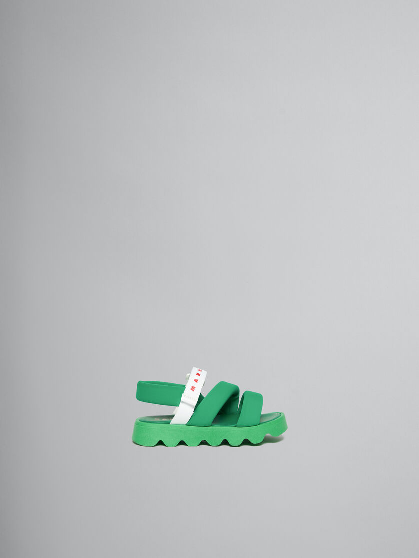 Sandales matelassé vert - ENFANT - Image 1