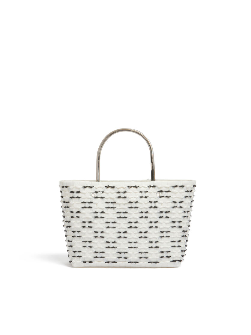 White twisted MARNI MARKET tote bag - Shopping Bags - Image 3