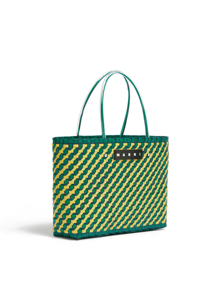 お値下げしました！新品未使用 MARNI MARKET グリーン せわしなく カゴ 