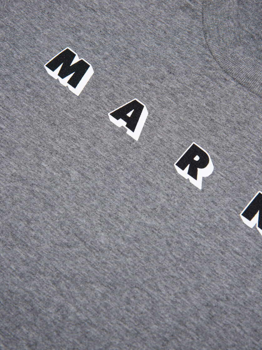 Camiseta de jersey de algodón mezcla con logotipo - Camisetas - Image 3