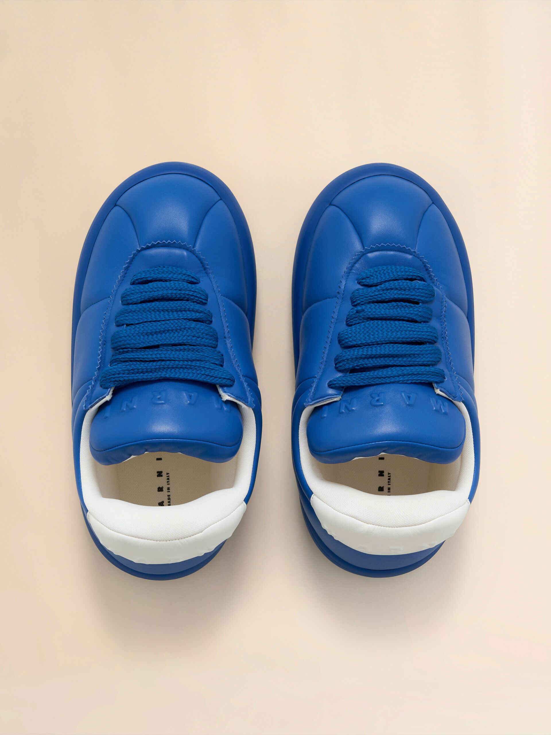 Blue leather BigFoot 2.0 sneaker | Marni