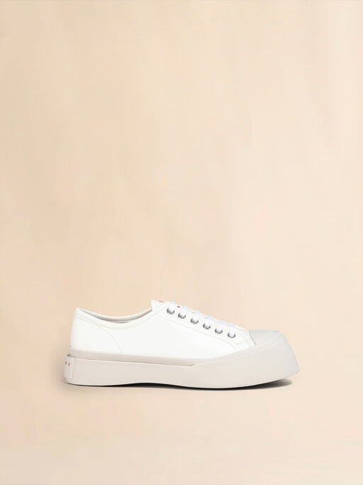 White nappa leather Pablo sneaker - Sneakers