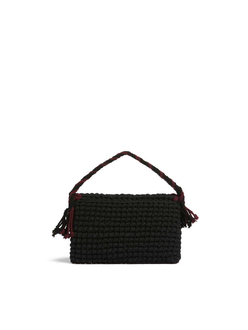 Blue Crochet Marni Market Bread Handbag - Shopping Bags - Image 3