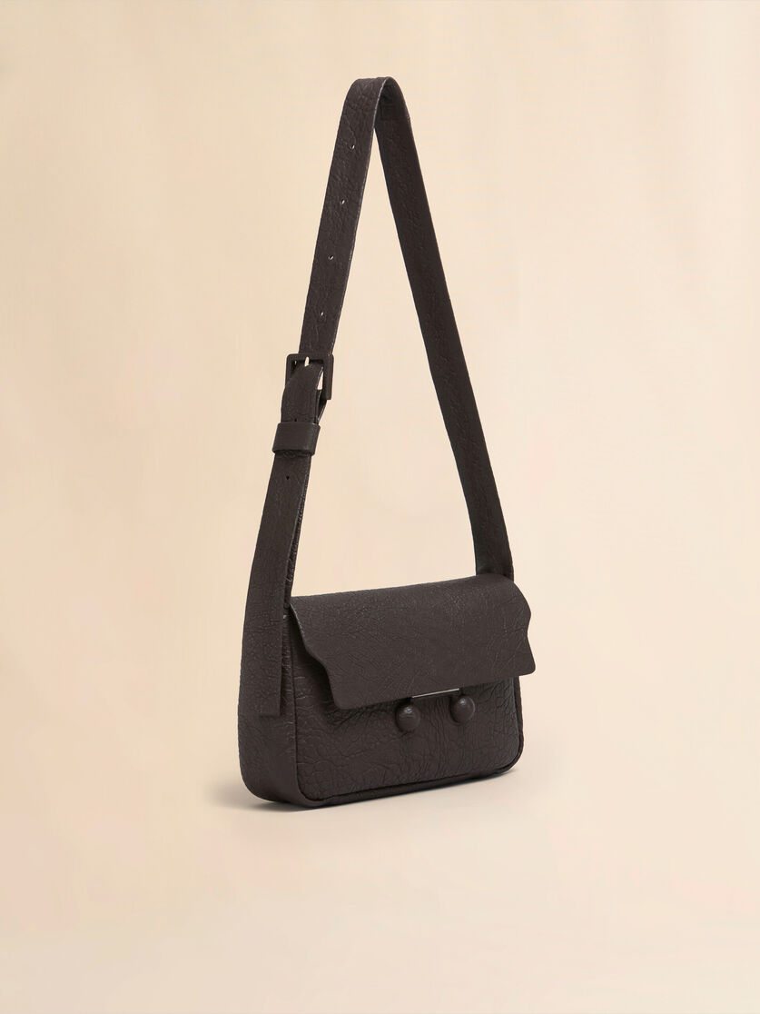 Brown nappa medium Trunkaroo Soft bag - Shoulder Bags - Image 5
