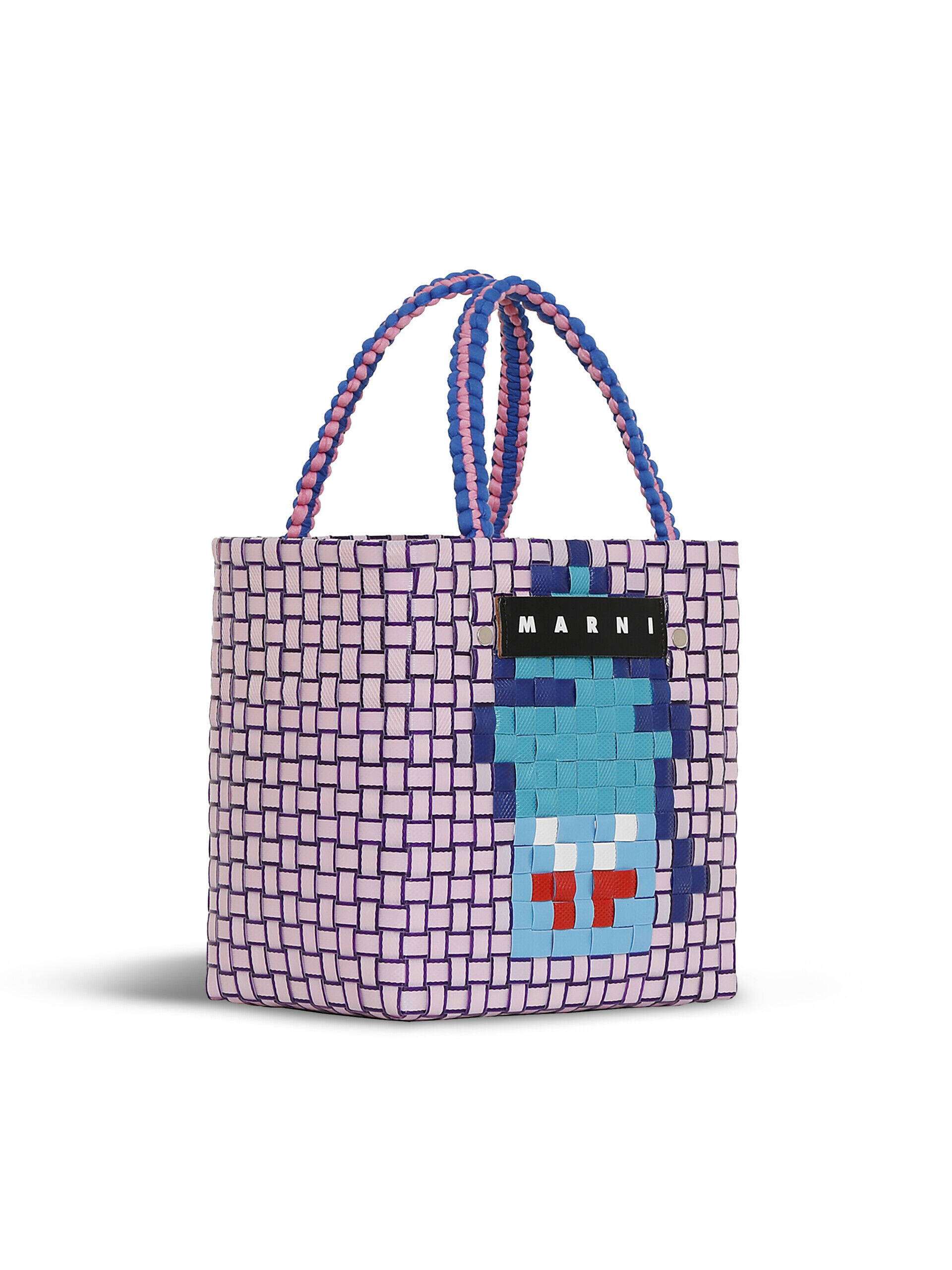 【レア＆美品】MARNI MARKET カゴバッグ パープル　　正規品 パープル MARNI MARKET LOVE バスケットバッグ | Marni