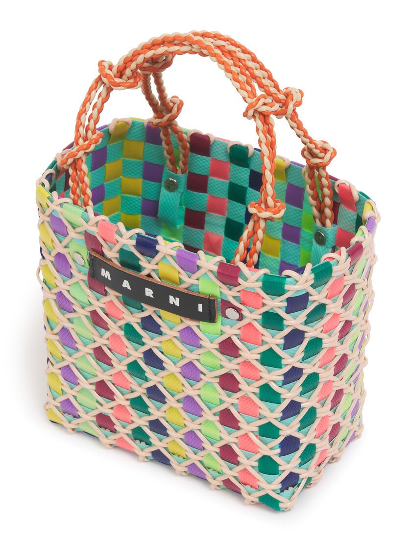 レイン MARNI MARKET CAKE BASKET MINI - ショッピングバッグ - Image 4